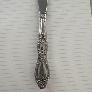 4 Vintage Oneida Dinner/Butter Knives 1977 Huntington Wm A Rogers Stainless